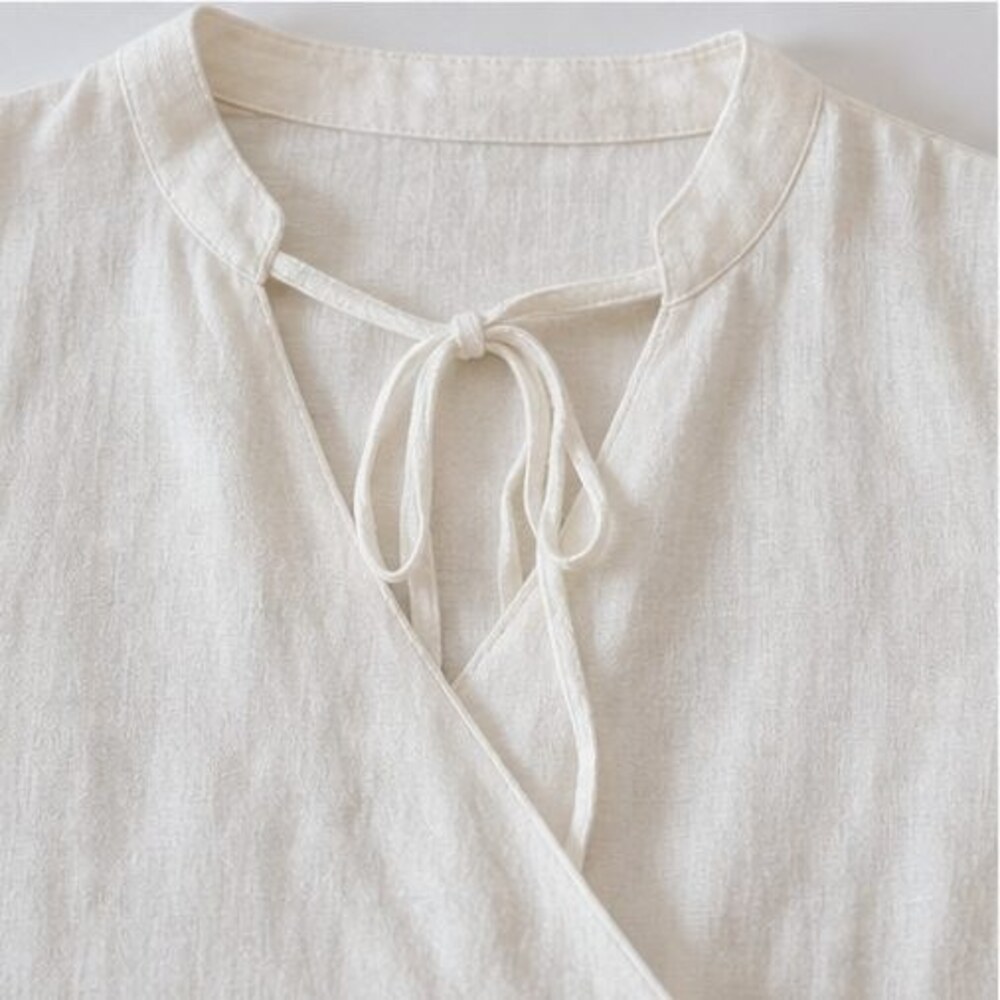 Ivory Ruffle Blouse - Picture 4 of 6